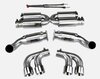 Silencieux sport ''+650ch.'' 997 turbo avec bypass de catas - avec 4 sorties Ø80mm - sans TÜV