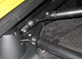 Überrollbügel Cayman Stahl - Clubsport - Einschraubteil