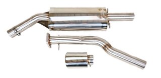 Sport End Muffler 944 Turbo / 944 Turbo S - Stainless Steel - Cargraphic
