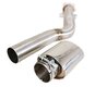 Sport End Muffler 944 Turbo / 944 Turbo S - Stainless Steel - Cargraphic