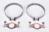 Kit de montage silencieux 911  65-74, 2,7 RS-76 (inclus sangles)