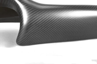 Dashboard 911/930 - Matte Carbon Fiber - Race - Defroster Cutout Left + Right - No Center HVAC Vent