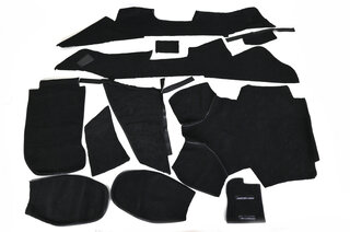 Carpet Set 993 RS - Complete - Black - Coupe