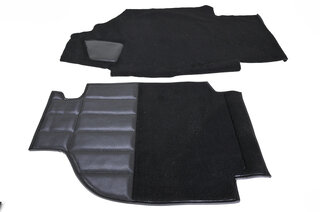 Carpet Set 993 RS - Complete - Black - Coupe