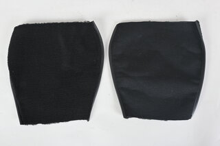 Klebeteppichsatz  (2-teilig) Fersenblech schwarz