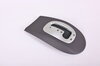 Abdeckung Tiptronic,  Spacegrau