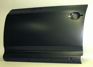 Bare door shell front left Cayenne 03-10, prime coated
