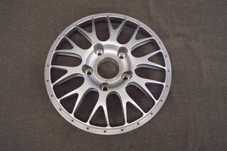 BBS E88 center - ALU forged and CNC machined - Silver