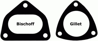 Catalytic Converter Installation Kit 993 - Genuine / Sport Cats / Bypass - For Gillet Flange