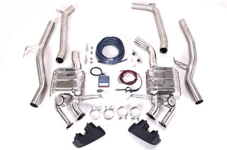 Valved Exhaust System Macan S/Turbo - Capristo - TUV, incl. Tips
