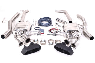 Valved Exhaust System Macan S/Turbo - Capristo - TUV, incl. Tips