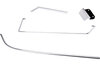 Door Trim Panel Pocket left 911 (69-73)