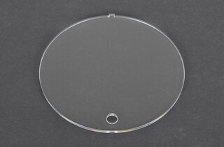 Verre compteur kilométrique 964/993, 89-98 Ø99mm avec trou pour journalier "verre acrylique"