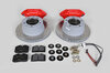 Big Red Brake System  - FRONT - 4 Piston - 300 x 24 mm - (Script White)