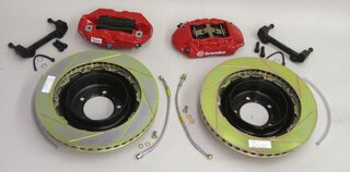 Brembo-kit de freinage GT Sport AR (4 pistons) Ø380x28mm rainurés