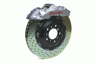 Brembo-Sport System GT (6-Kolben) 380x32mm, VA gelochte Scheiben