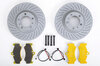 Brake Service Kit front 997.2 Turbo with PAGID yellow for cars w/o centerlock (Steel brake)