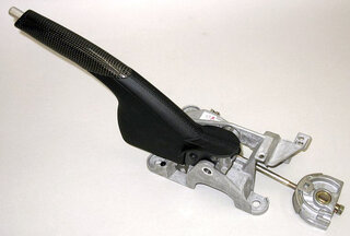 hand brake lever  Carbon/leather black