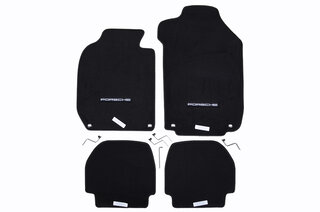 Floor Mat Set 911/ 930 (1984-89) - Genuine - Black - Coupe - Left Hand Drive