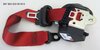 Front Seat Belt Coupe - Guards Red - Left