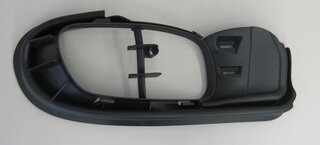 Grille front bumper right 986 03-04