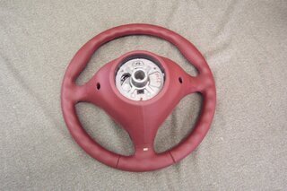 Sportlenkrad 3Sp.Leder  Kastanienbraun mit AB