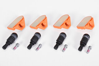 Tire Pressure Sensor Kit - TPM 433Mhz I7K3 - Black Stems