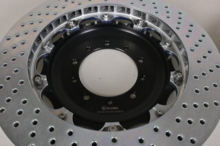 Sport Brake System - FRONT - BREMBO GT - 4 Piston - Drilled - 355 x 32 mm, Caliper red