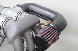 RSR Style Individual Throttle Body Kit 964 / 993 - Magnesium - for Mass Air Flow Sensor - Street