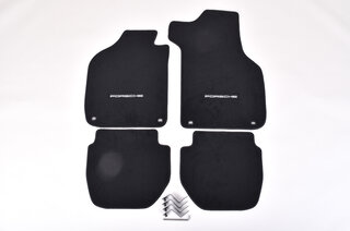 Fussmattensatz schwarz 911/930 Cabrio/Targa  84-89