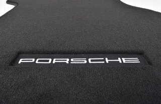 Fussmattensatz schwarz 911/930 Cabrio/Targa  84-89
