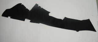 Adhesive carpet side right