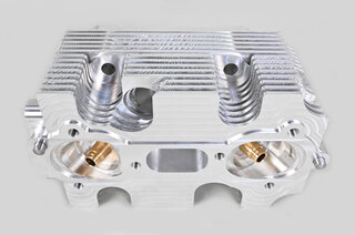 Billet 993 GT2 Cylinder Head (valves ø 8mm)- for Le Mans gaskets