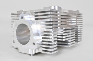 Billet 993 GT2 Cylinder Head (valves ø 8mm)- for Le Mans gaskets