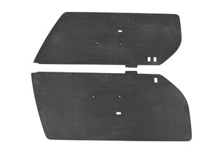 Jeu habillages de portes carbone mat  G+D sans pièces de montage
