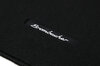 Floor Mat Set 964 / 993 - Left Hand Drive (LHD) - Anthracite Velour - Black Edging - Brombacher Logo