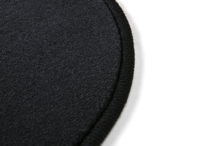 Floor Mat Set 964 / 993 - Left Hand Drive (LHD) - Anthracite Velour - Black Edging - Brombacher Logo