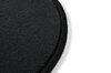Floor Mat Set 964 / 993 - Left Hand Drive (LHD) - Anthracite Velour - Black Edging - Brombacher Logo