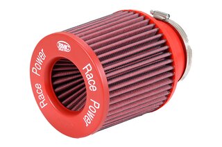 BMC Luftfilter mit Öffnung für Temperatursensor, kein TÜV - mit Metallkappe