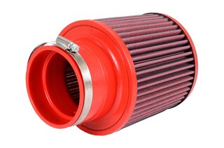 BMC Luftfilter mit Öffnung für Temperatursensor, kein TÜV - mit Metallkappe