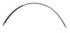 Fuel line ( air flow meter to warm up valve ) -1980