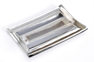 Schallgitter verchromt links 69-73 ( Metall - verchromt )
