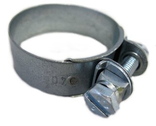 Oil Hose Clamp - for Oil Cooler S Hose - 40 x 15mm (srew 6)