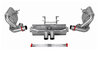 Exhaust System Race 997 GT3 Cup S "M&M" Catalytic Bypass, Stainless Steel with Tips 2x76mm