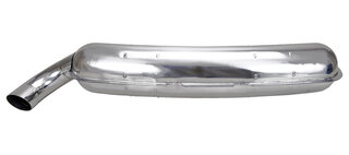 Muffler 911  1975-89 - Sport - Stainless Steel - 2 in x 1 out - Weld On Ø 84 mm (3.3") Tip
