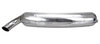 Muffler 911  1975-89 - Sport - Stainless Steel - 2 in x 1 out - Weld On Ø 84 mm (3.3") Tip