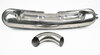 Muffler 911  1975-89 - Sport - Stainless Steel - 2 in x 1 out - Weld On Ø 84 mm (3.3") Tip
