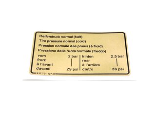 Etiquette press.pneus