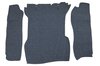 Trunk liner 911 (1968-72) - Boucle black - for 62-liter fuel tank