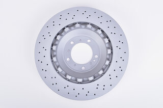 Brake disc front left Cayman GT4 (-450)